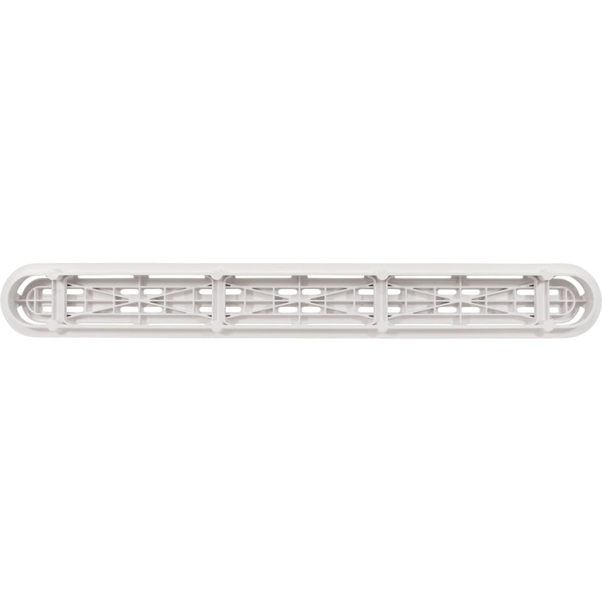 Channel Drain Cover, Aquastar, 32", Anit-Entrap, w/Frame, Wht