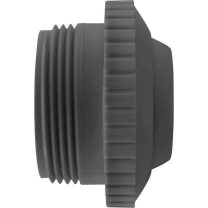 Accesorio de entrada, Pentair, 1-1/2"mpt, orificio de 3/8", gris oscuro