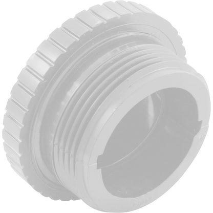 Inlet Fitting, Pentair, 1-1/2"mpt, Slotted Orifice, White