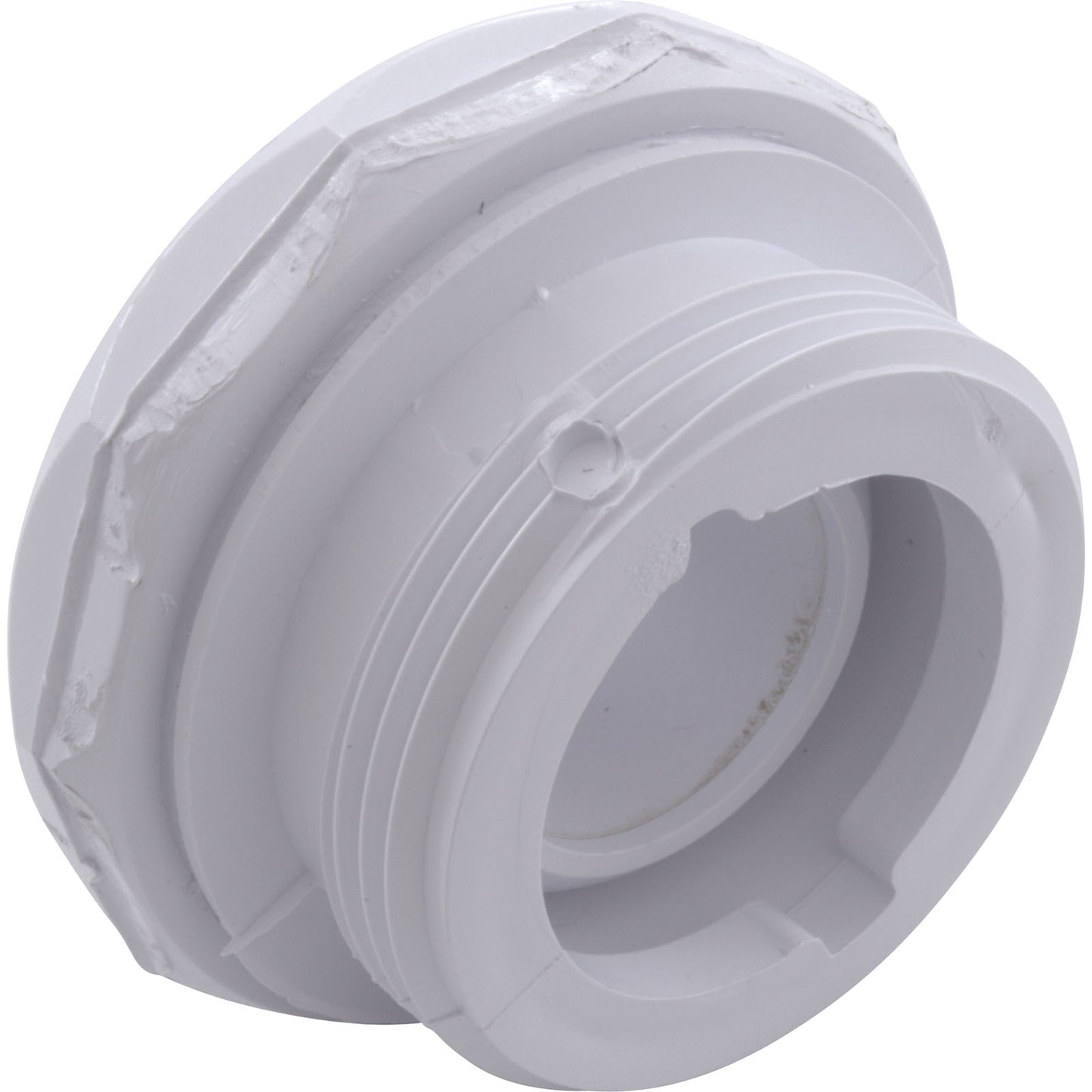 Inlet Fitting, Pentair, 1-1/2"mpt, Ultimate Eyeball, White