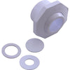Inlet Fitting, Pentair, 1-1/2" Slip, Economy Insider, White