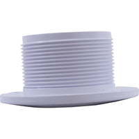 Wall Fitting, Gun, 1-1/2"mpt x 1-1/2"spg, 3-1/2"fd, 2-3/8"hs, Wht