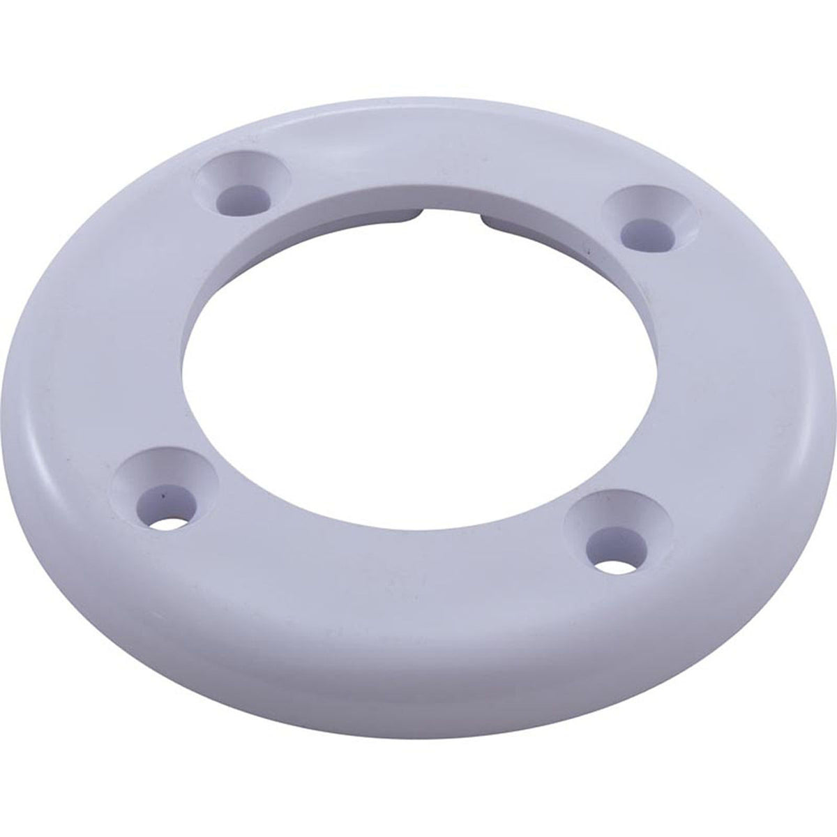 Wall Fitting Faceplate, Vinyl, White