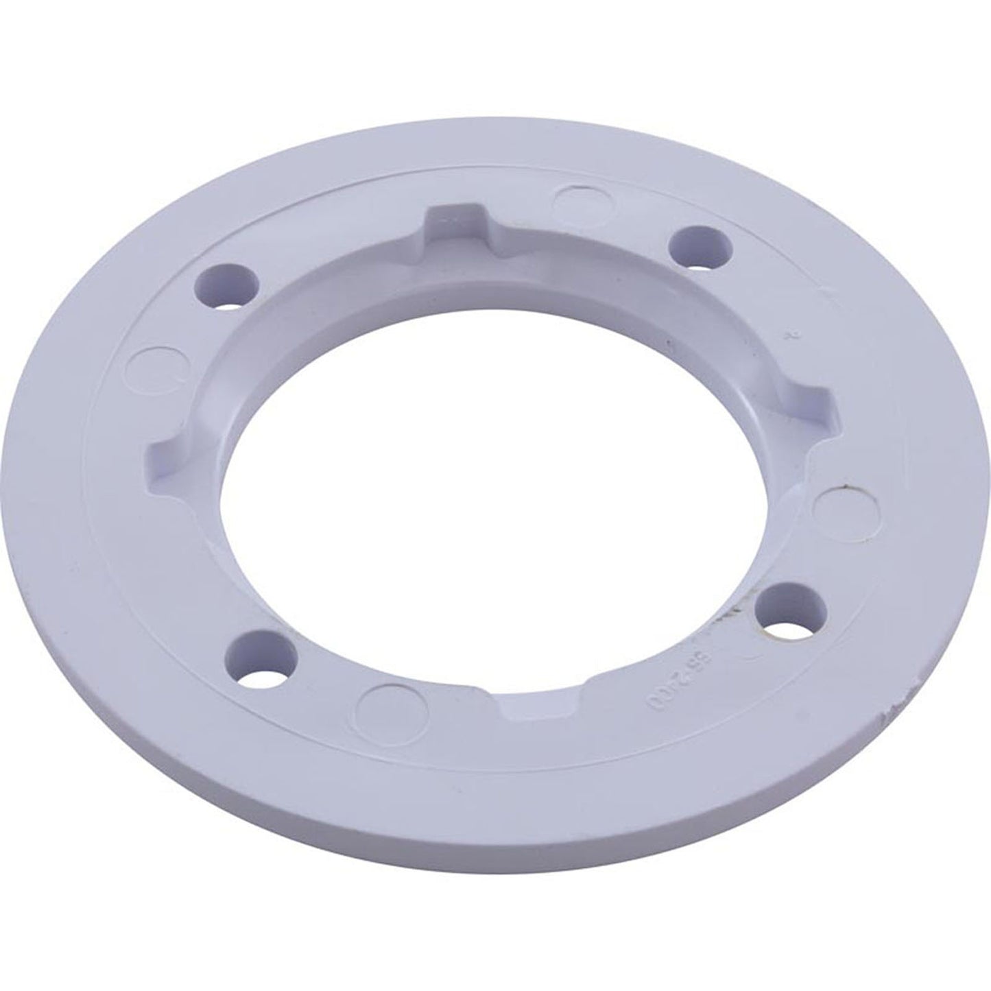 Wall Fitting Faceplate, Vinyl, White