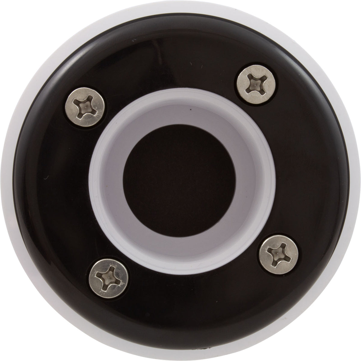 Wall Fitting, Vinyl Std Body, 1-1/2"mpt x 1-1/2"fpt, Black