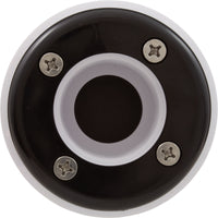 Wall Fitting, Vinyl Std Body, 1-1/2"mpt x 1-1/2"fpt, Black