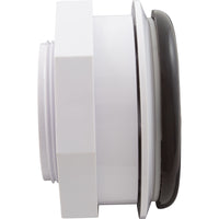 Wall Fitting, Vinyl Std Body, 1-1/2"mpt x 1-1/2"fpt, Black