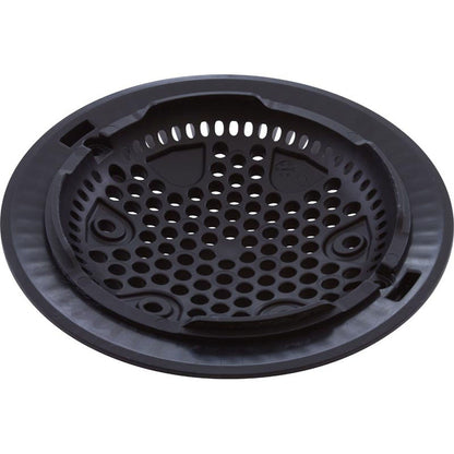 Main Drain Grate, Hayward Anti Vortex, 7-3/4"dia Round, Blk
