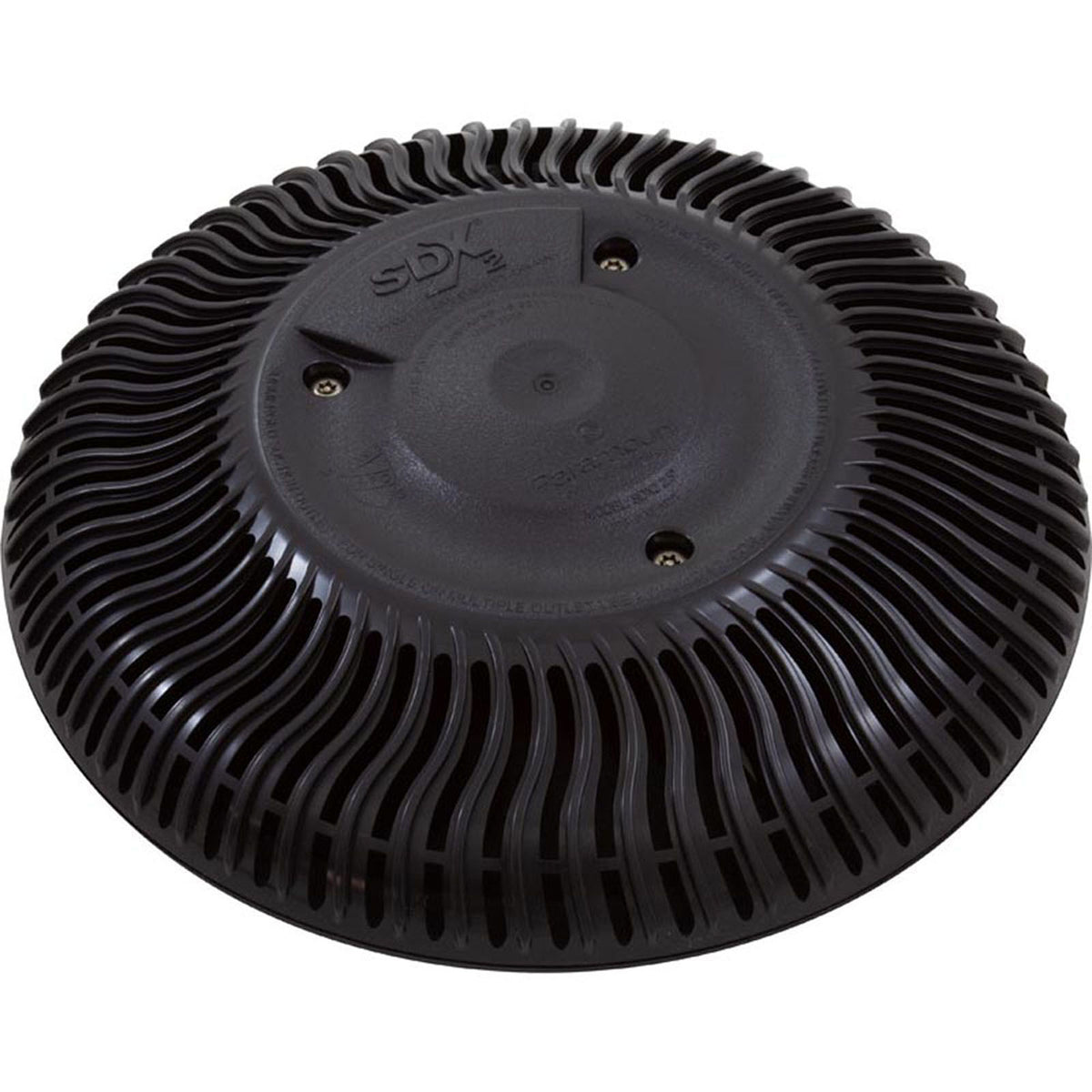 Main Drain Grate, Paramount SDX2, Concrete, Black