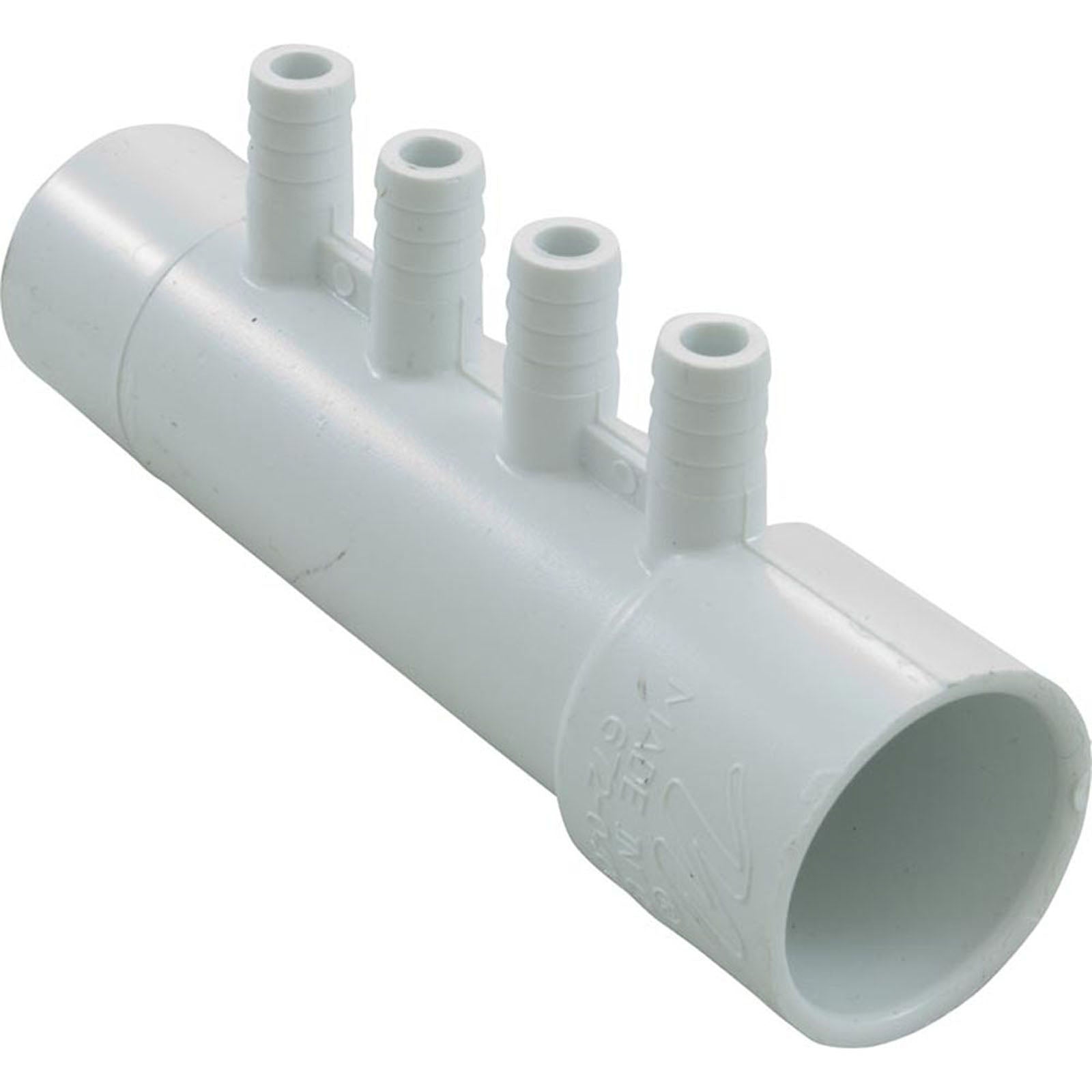 Manifold, WW, 1"s x 1"spg x (4) 3/8" Barb