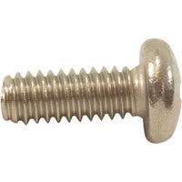 Screw, Waterway 8" Round Tru Flo Drain, Cover, #6 x 1", SS
