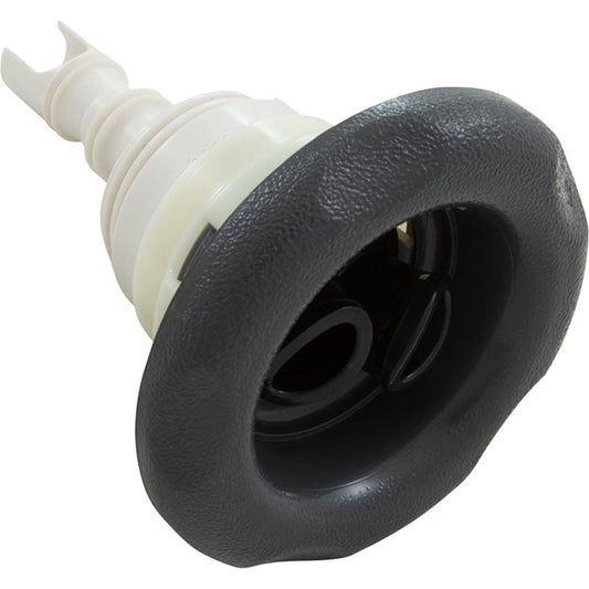 Cañón Jet Intl, WW Poly Strm, 3-3/8" fd, 2Roto, escala Txt, DkGry, Thd