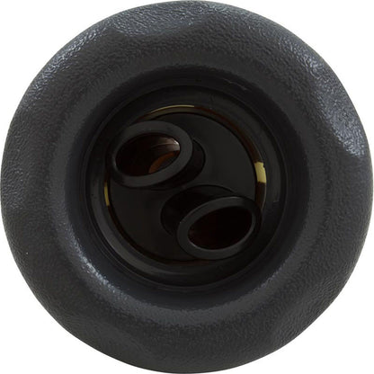 Cañón Jet Intl, WW Poly Strm, 3-3/8" fd, 2Roto, escala Txt, DkGry, Thd