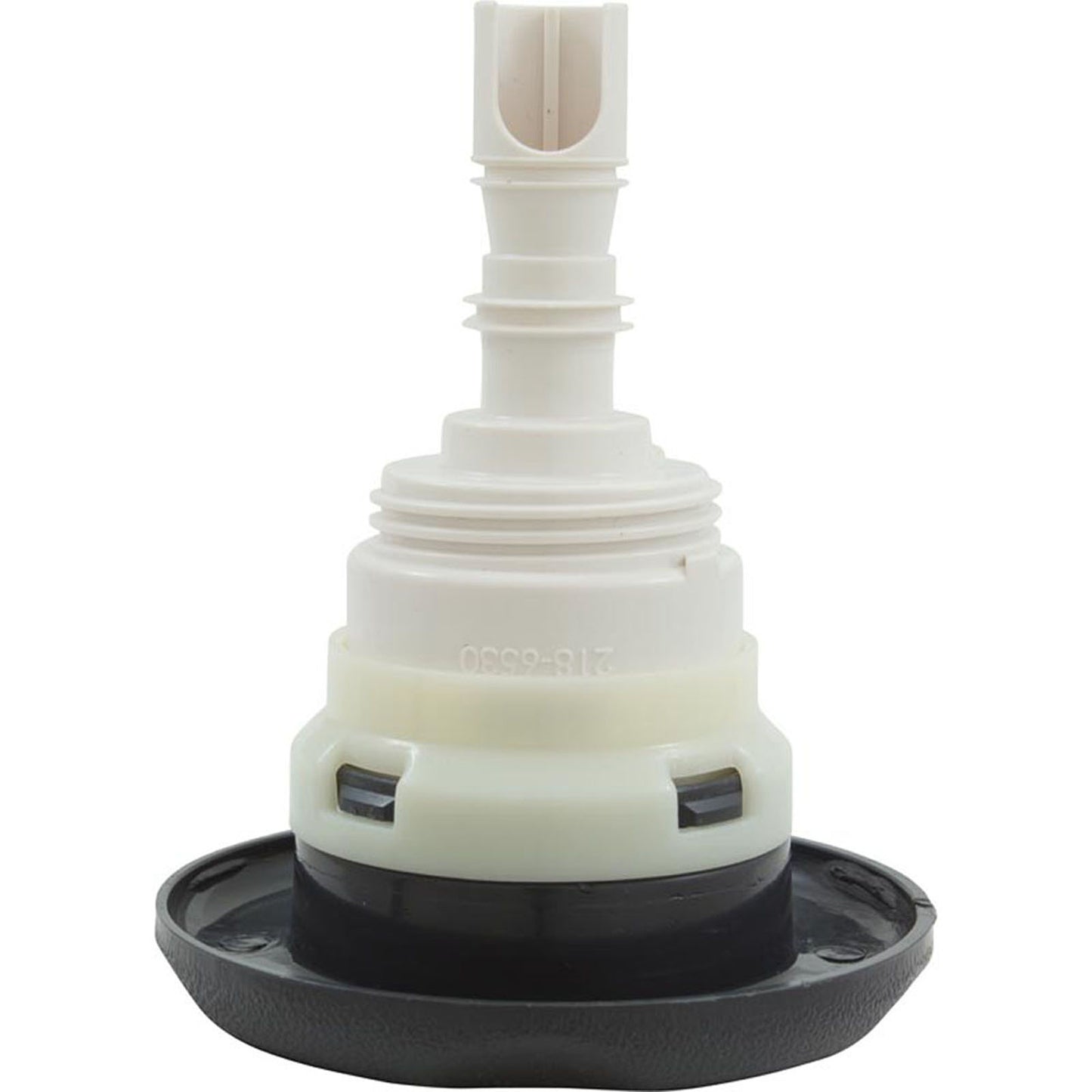 Cañón Jet Intl, WW Poly Strm, 3-3/8" fd, 2Roto, escala Txt, DkGry, Thd