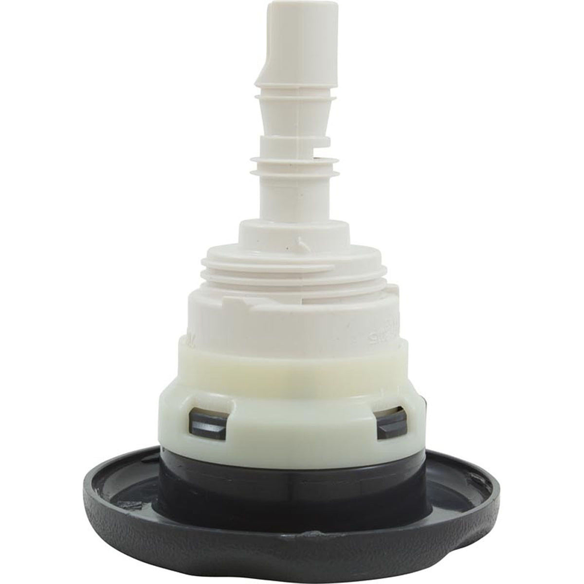 Jet Intl, WW Poly Strm Gun, 3-3/8"fd, 2Roto, Txt Scal, DkGry, Thd