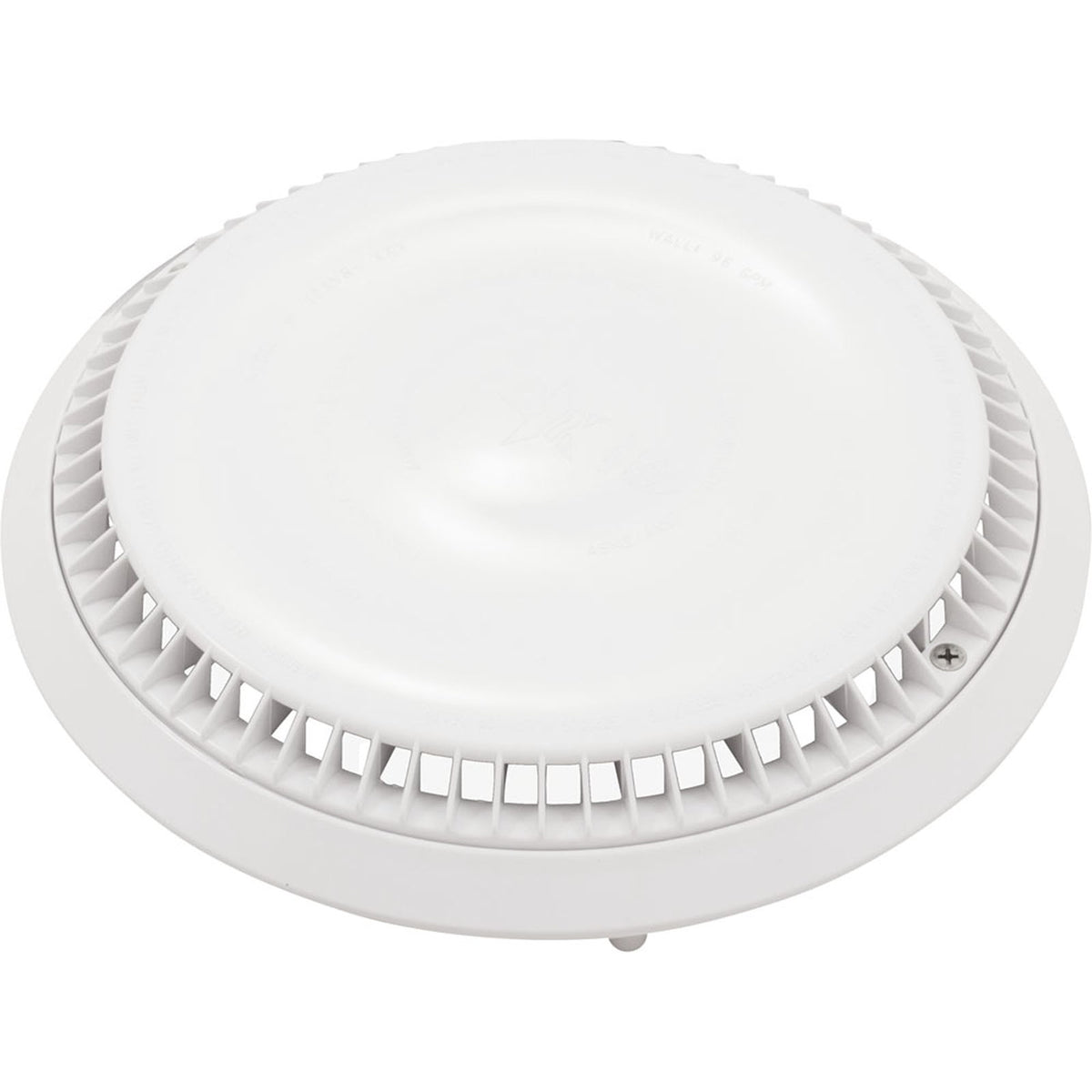 AquaStar 10" Round White Pool Drain Cover & Frame, 10AVR101
