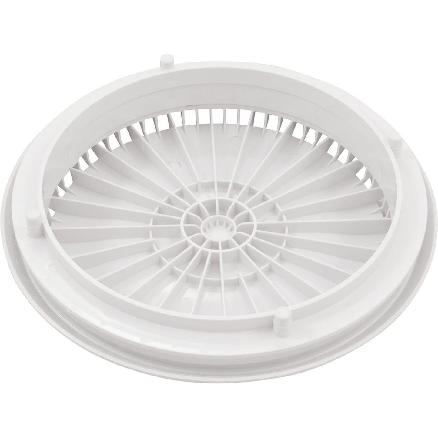 Cover, Aquastar, 10" Round, White, w/ Frame