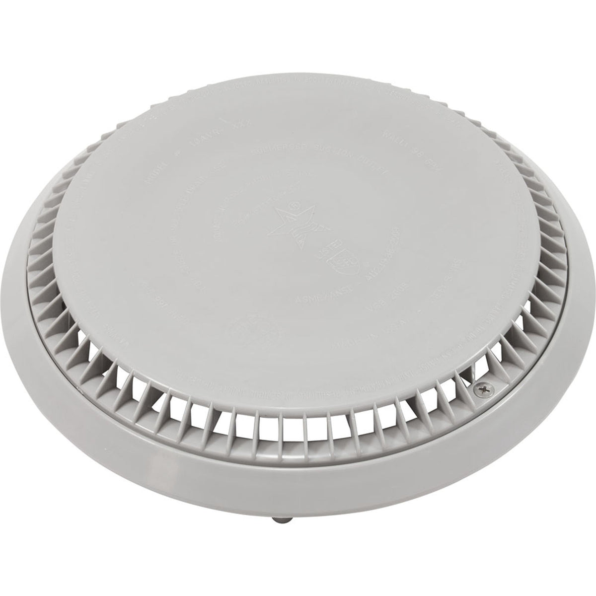 Cover, Aquastar, 10" Round, Gray, w/ Frame