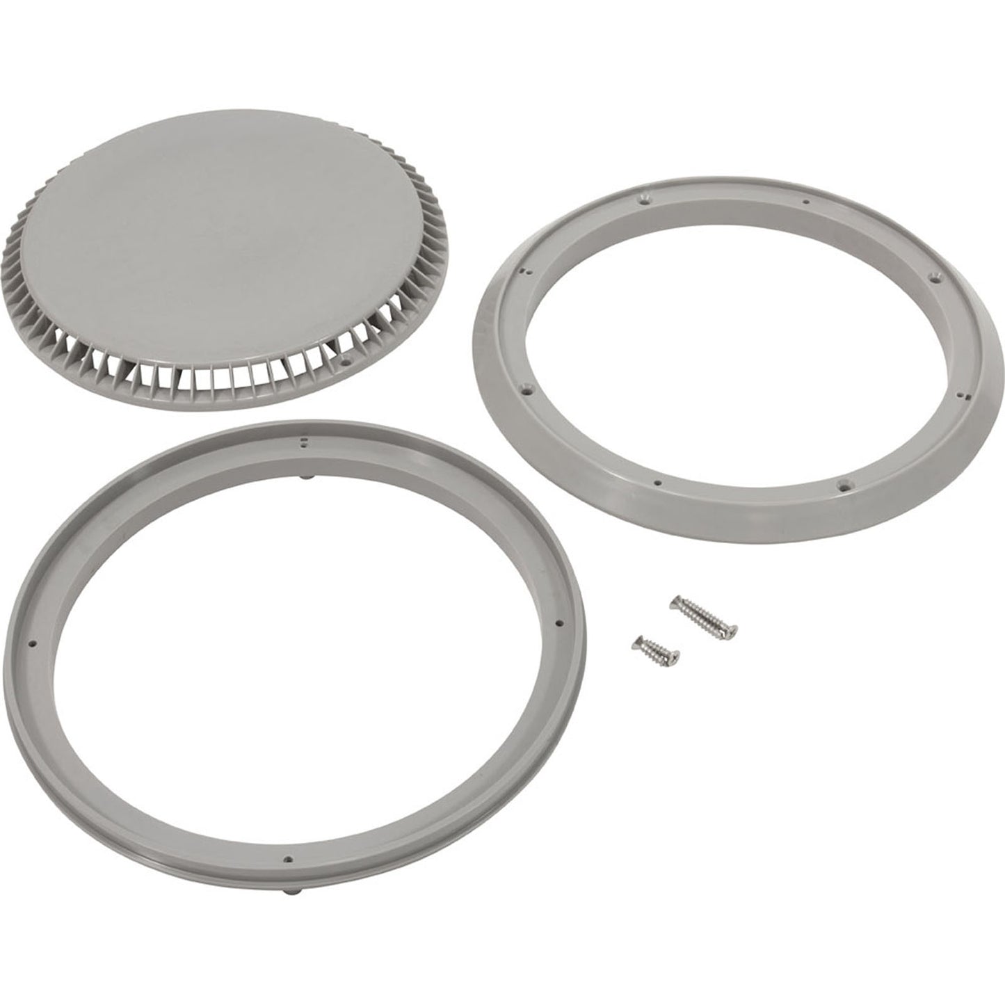 Cover, Aquastar, 10" Round, Gray, w/ Frame