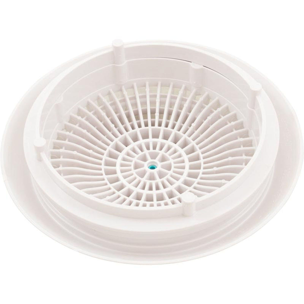 Cover, Aquastar, 8" Round, w/ Frame, White