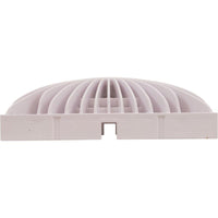 Main Drain Cover, AquaStar, Retro MoFlow, 9" x 9", Square, White