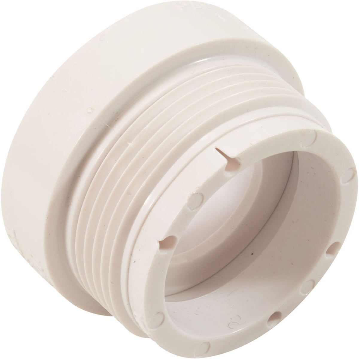 Pipe Extender, AquaStar, 1/2" w/ Eyeball, White