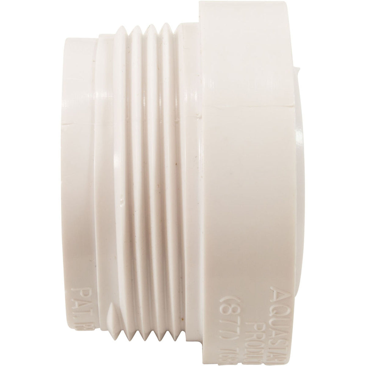 Pipe Extender, AquaStar, 1/2" w/ Eyeball, White