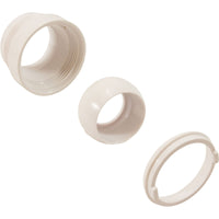 Pipe Extender, AquaStar, 1/2" w/ Eyeball, White