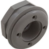 Wall Return Fitting, CMP, 1-1/2" x 1-1/2" Vinyl, Gray