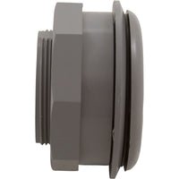 Wall Return Fitting, CMP, 1-1/2" x 1-1/2" Vinyl, Gray