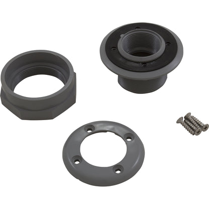 Accesorio de retorno de pared, CMP, vinilo de 1-1/2" x 1-1/2", gris