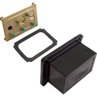 Light Junction Box, Pentair, (3) 1/2" Ports, Brass Base