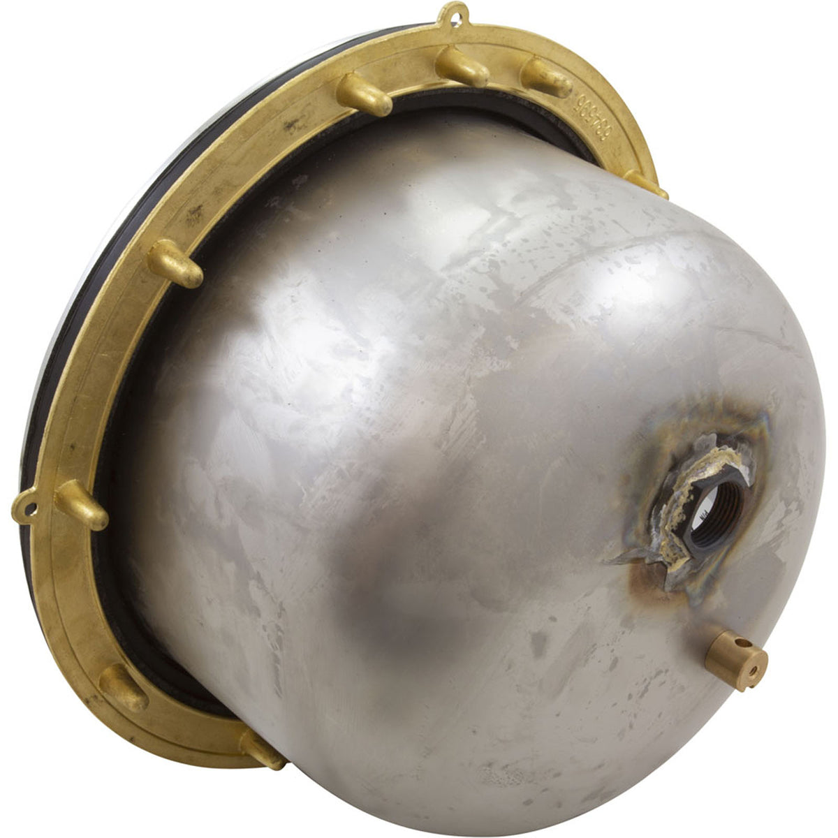 Light Niche, Pent Large SS, 3/4" Rear Hub, Vinyl/Fiberglass