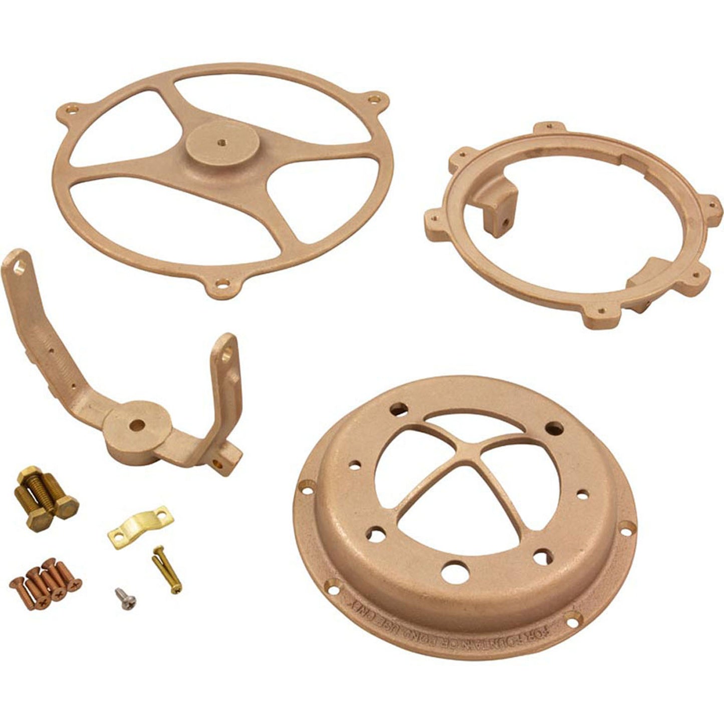 Fountain Fixture, Pentair Small Lights, w/ Rock Guard