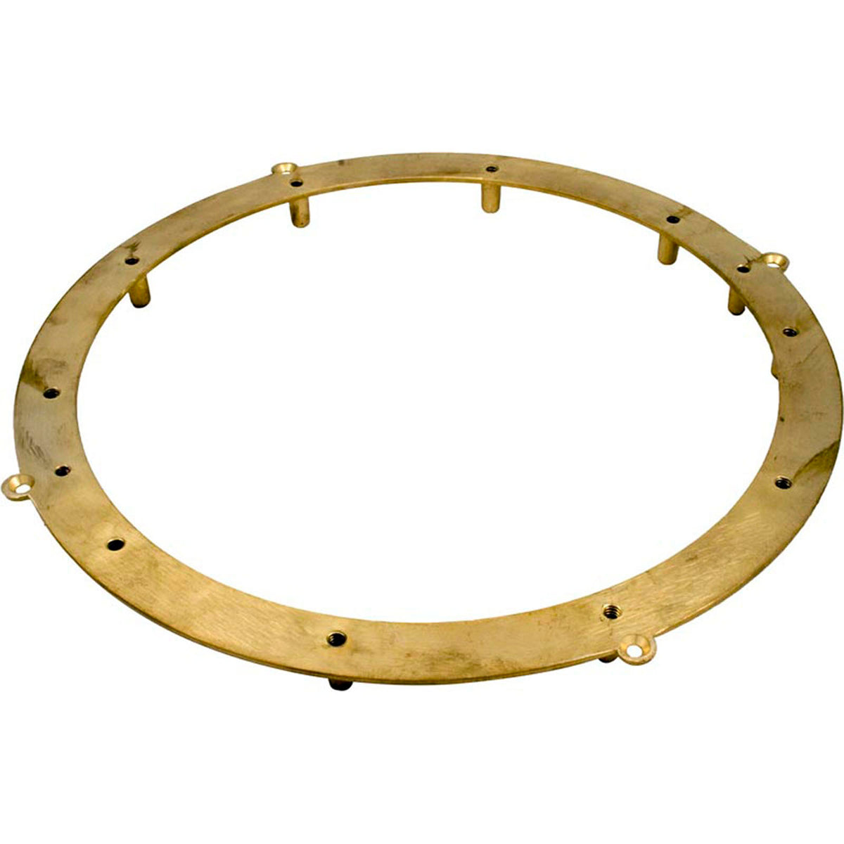Light Niche Back Up Ring, Pentair, Amerlite, 10-hole, Vinyl