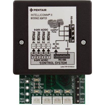 Adaptateur, interface, Pentair IntelliPro/IntelliFlo