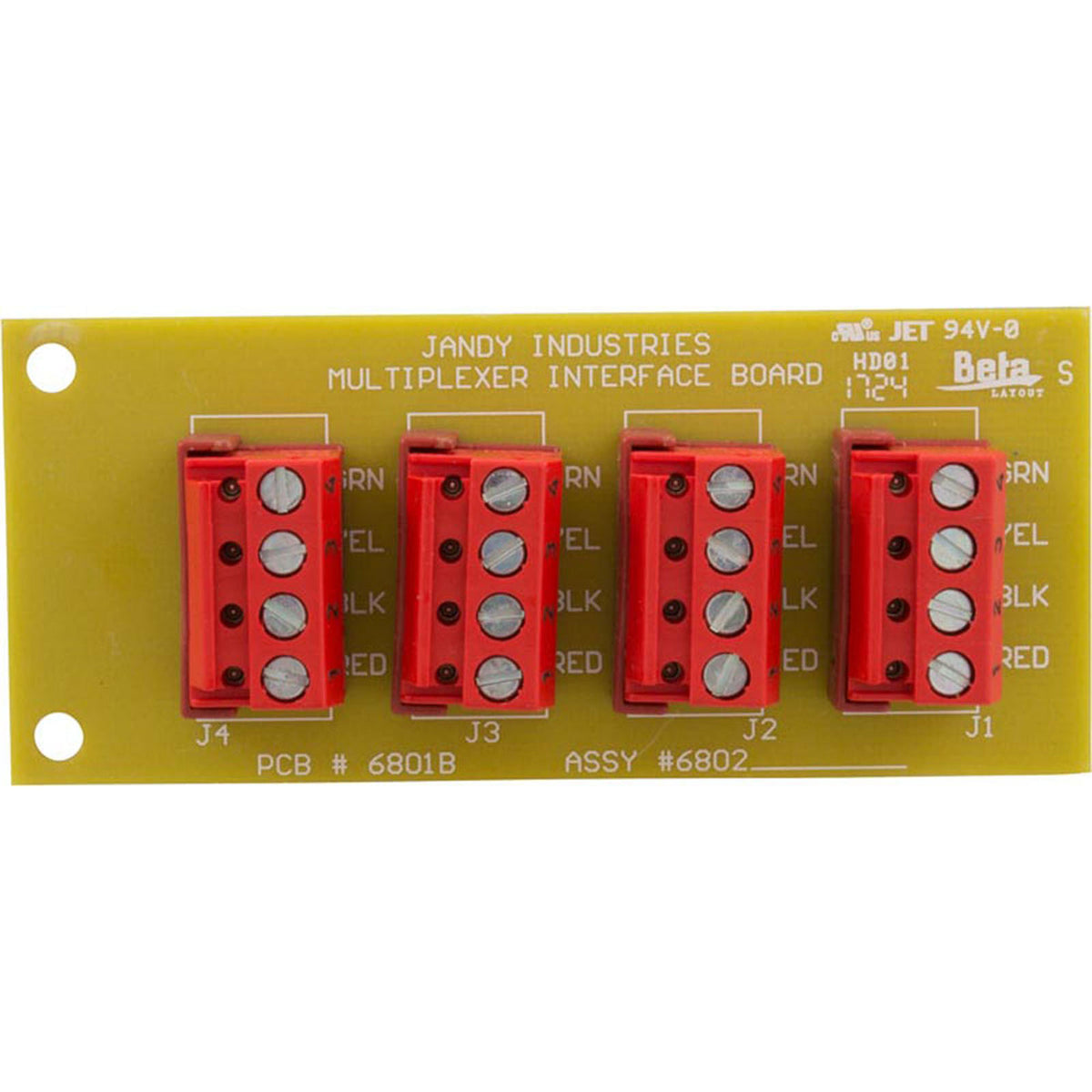Multiplex PCB, Jandy AquaLink RS/PDA/Z4