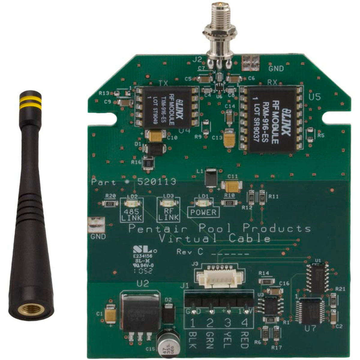 PCB, Pentair, EasyTouchÃ‚Â®, IntelliTouchÃ‚Â®, Transceiver w/Antenna