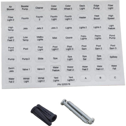 Control Panel, Pentair EasyTouch, 4 Circuit, Indoor