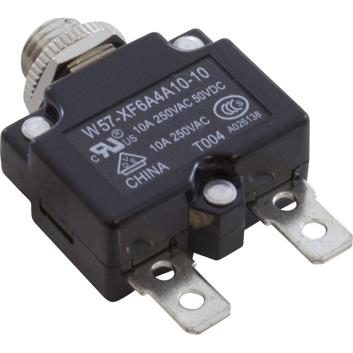 Circuit Breaker, Pentair EasyTouch, 10A, Resettable