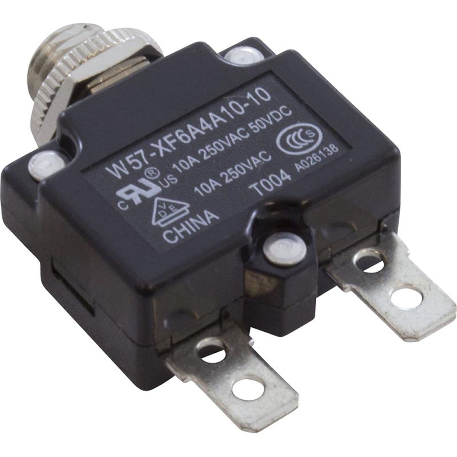Circuit Breaker, Pentair EasyTouch, 10A, Resettable