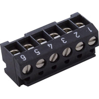 Terminal Bar, Zodiac Jandy AquaLink RS, 6-pin, Brown