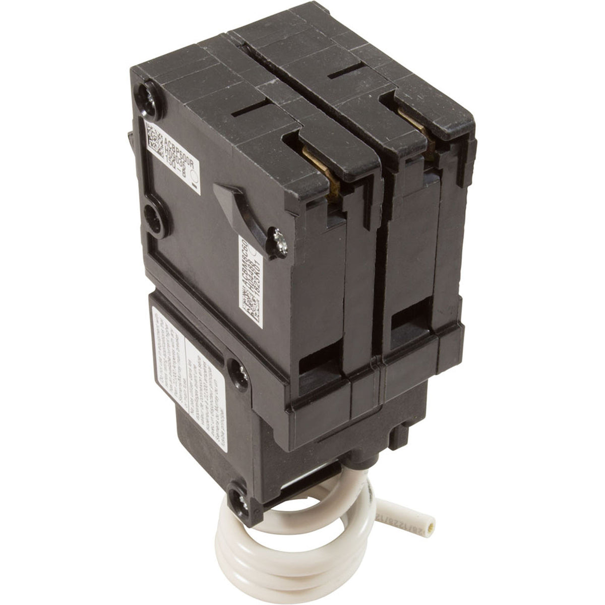 GFCI Circuit Breaker, 15A, 115v/230v, Double Pole
