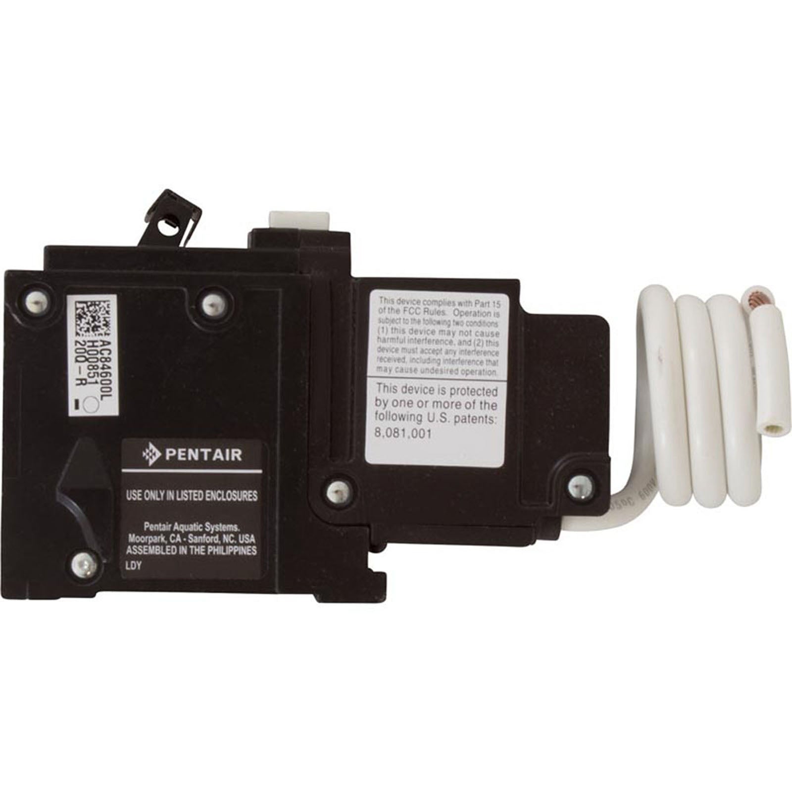 GFCI Circuit Breaker, 20A, 115v/230v, Double Pole