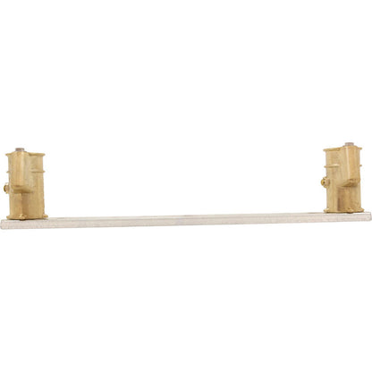 Anchor Socket Channel, Perma Cast, 4" Bronze, For 1.9" Tube