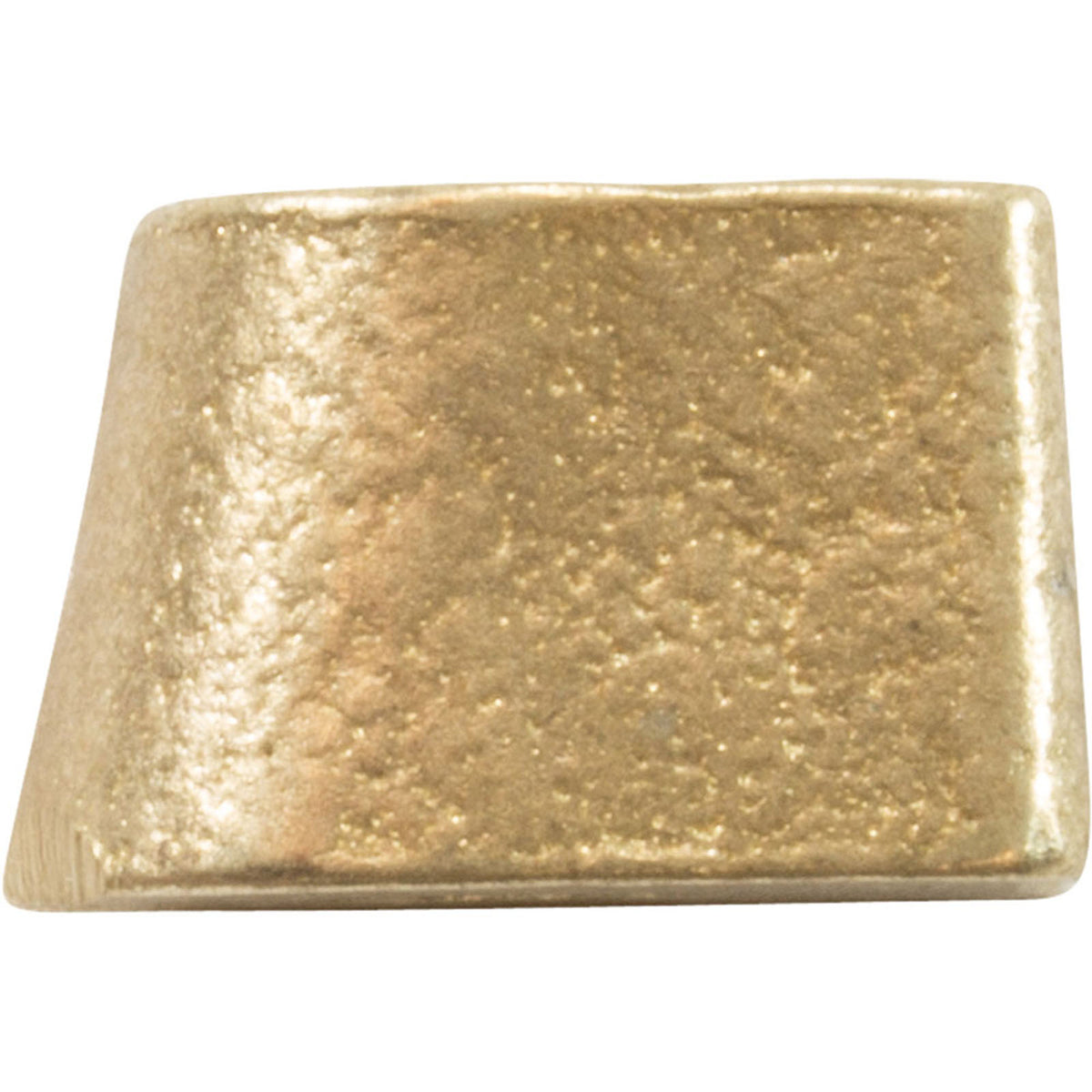 Conjunto de cuña, latón con perno, 3"