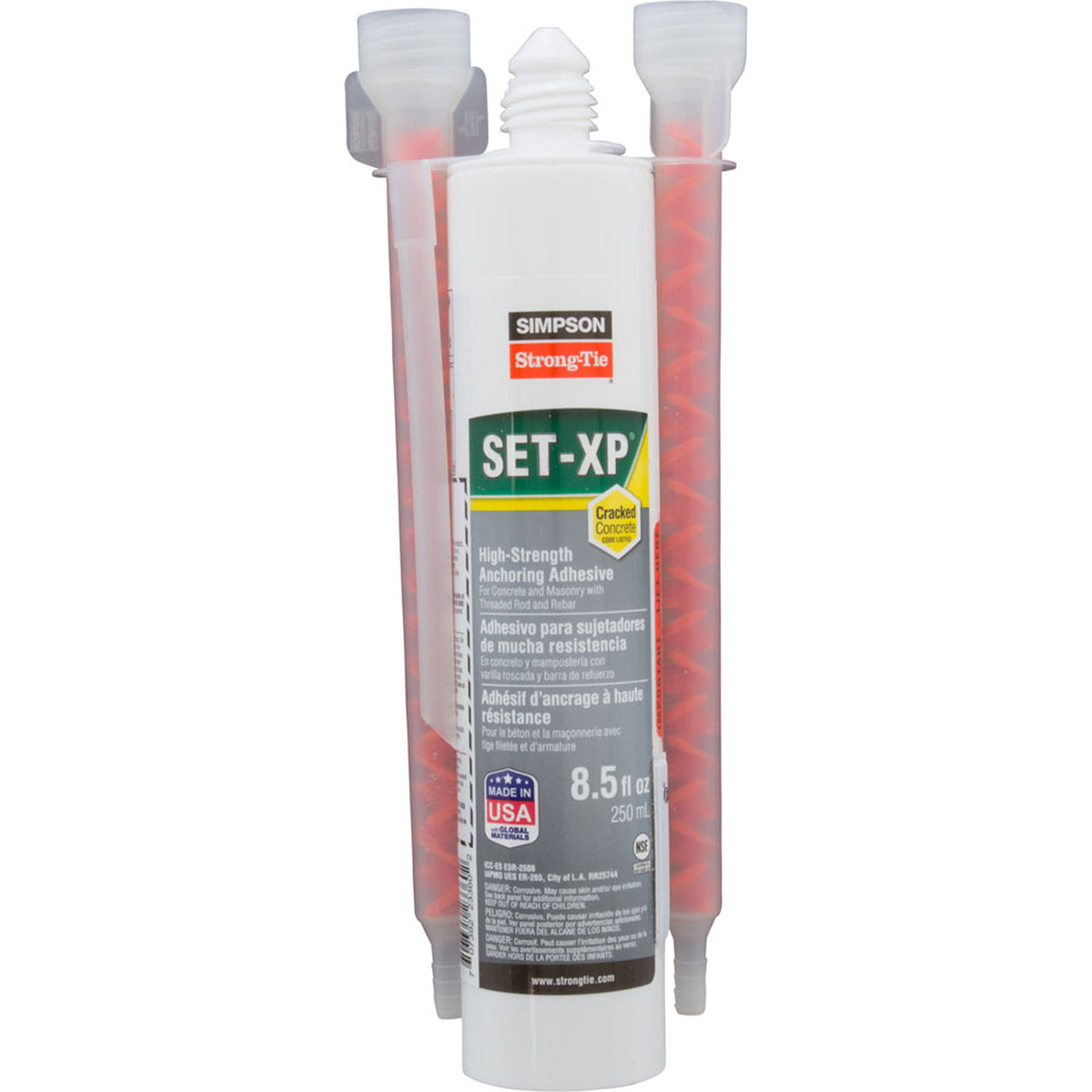Epoxy Kit, SR Smith, w/ Three 1/2" Bolts
