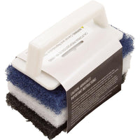 Scrub Brush, Pentair #650, Multi-Purpose, 3 Pads