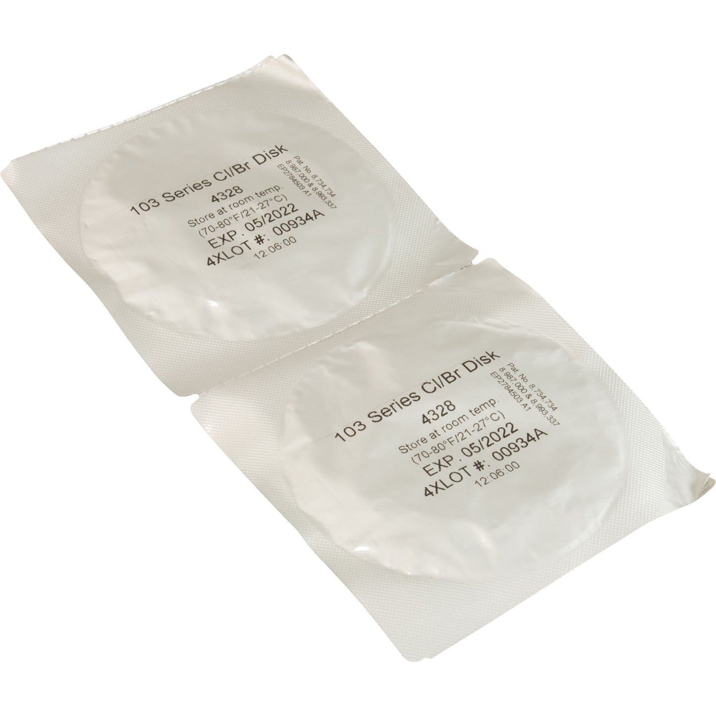 Reagent Cart Disk, Lamotte WaterLink, Brom/Chlor, 1-Use, 50 Pk