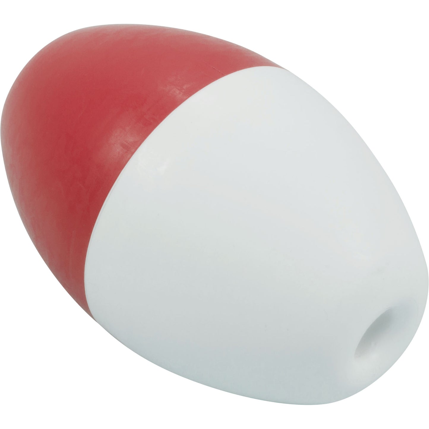 Float, Pentair #350, 3" x 5", Oval, Fits 1/2" Rope, Red/Wht